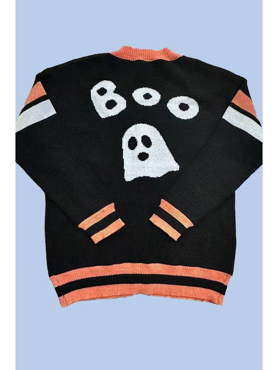Boo! Ghost Cardigan