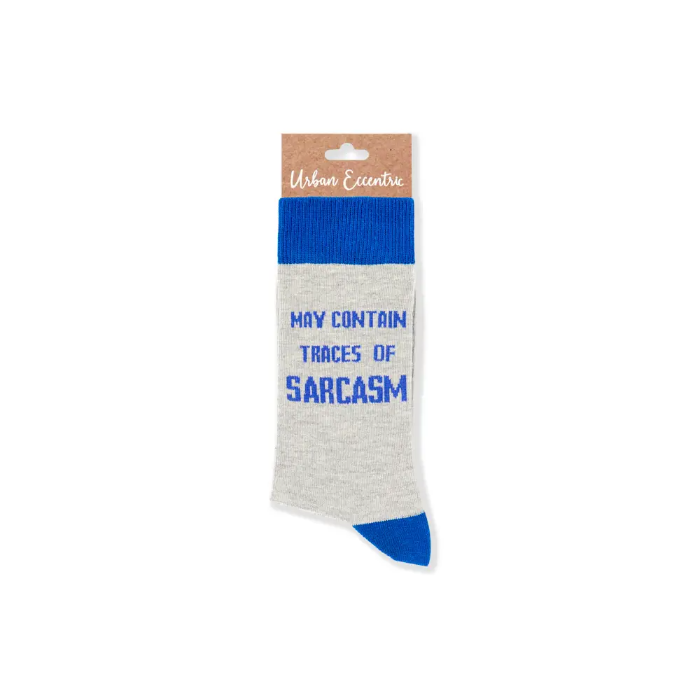 May Contain Traces Of Sarcasm Socks