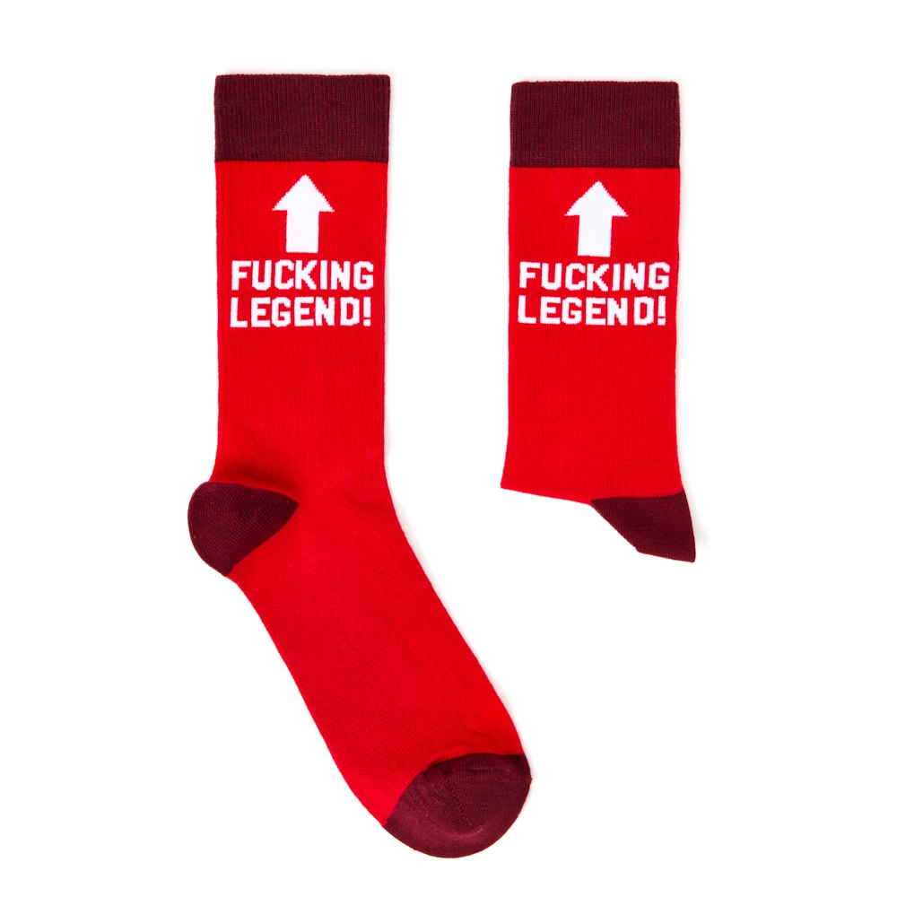 Fucking Legend Sweary Socks