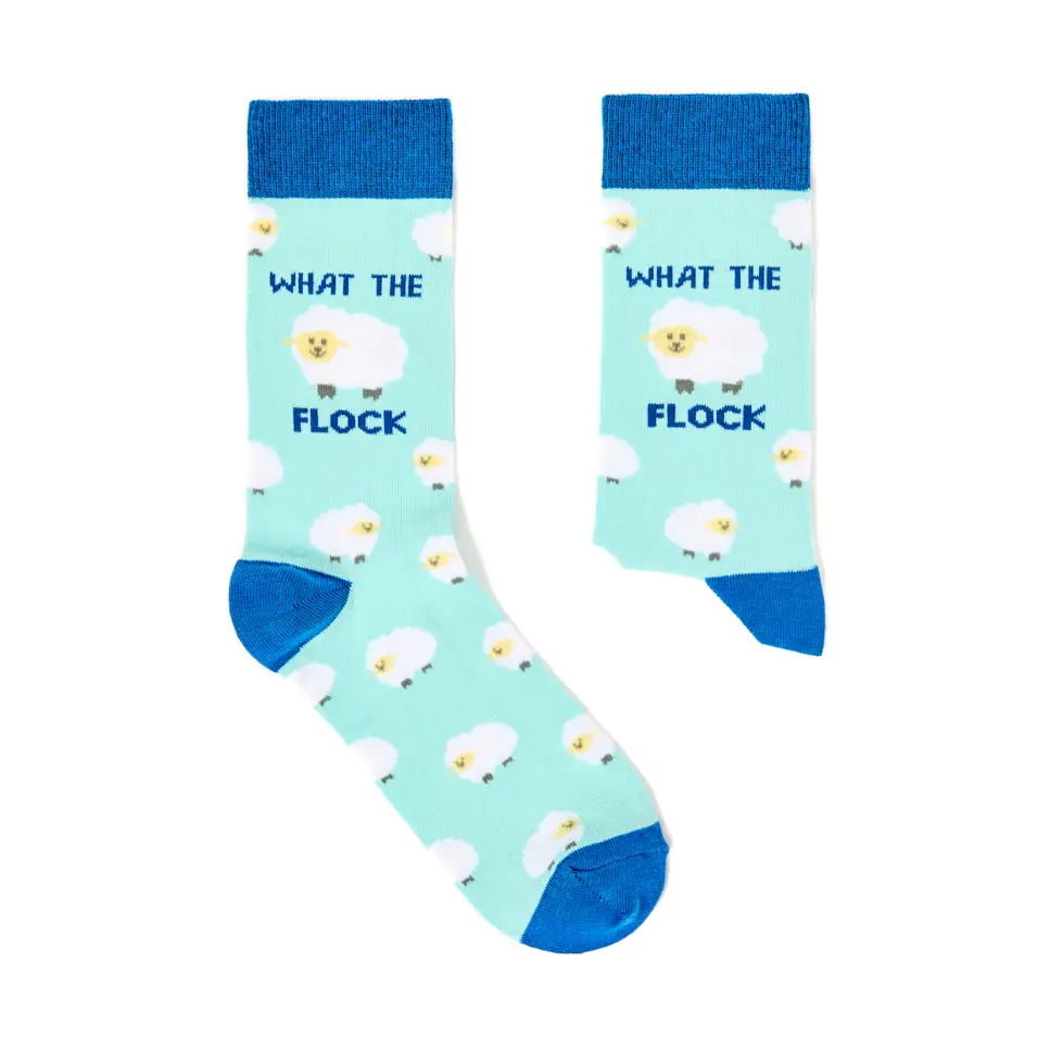 What The Flock Sheep Socks