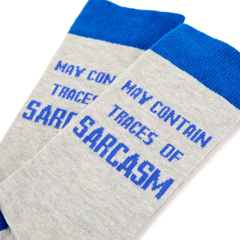 May Contain Traces Of Sarcasm Socks