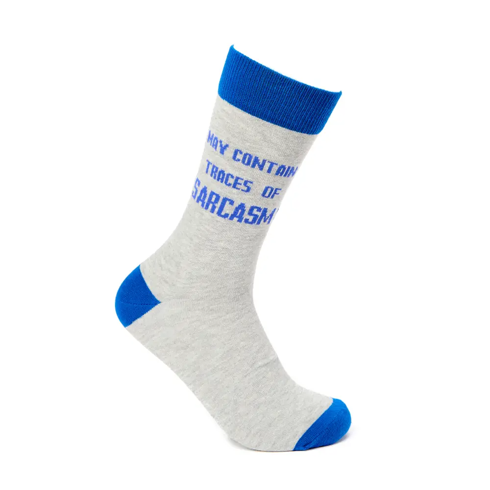 May Contain Traces Of Sarcasm Socks