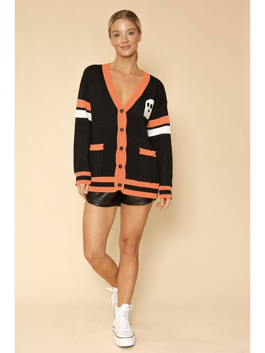 Boo! Ghost Cardigan