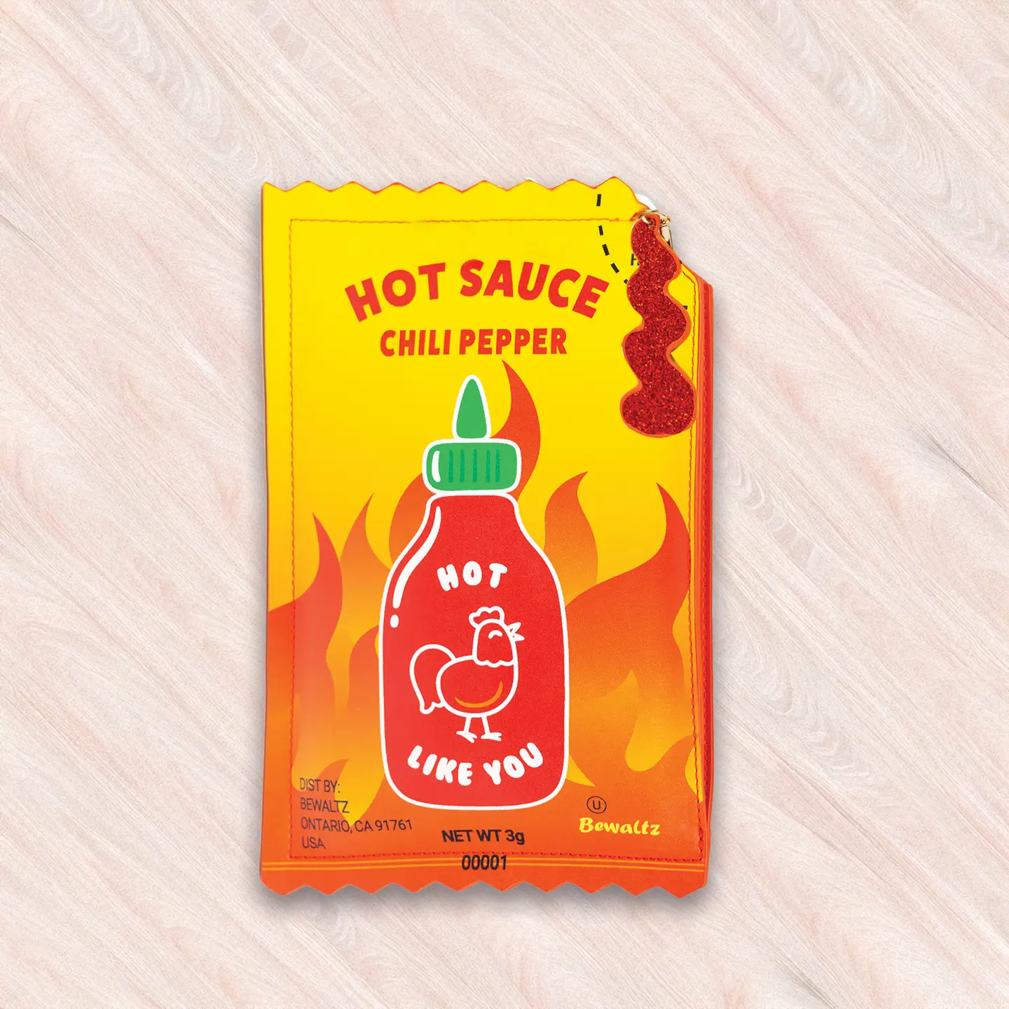 Hot Sauce Sachet Bag