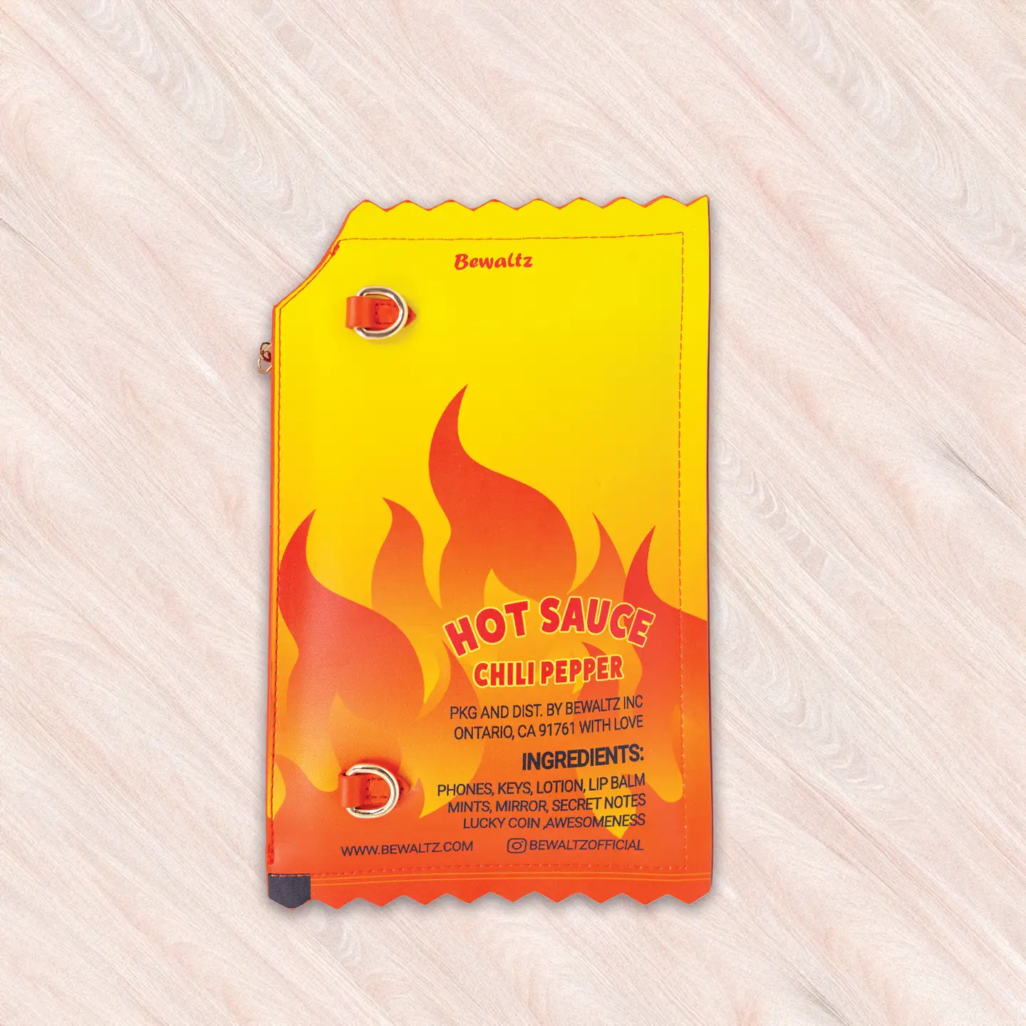 Hot Sauce Sachet Bag