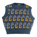 Ducks With Umbrellas Cropped Tank Top Vest by Run and Fly