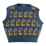 Ducks With Umbrellas Cropped Tank Top by Run and Fly