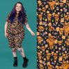 Highland Cow Print Cycling Shorts by Run and Fly
