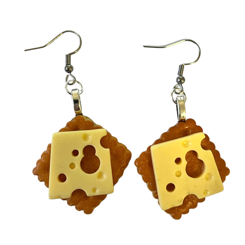 Cheese and Biscuits Earrings
