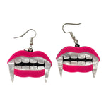 Vampire Lips Earrings