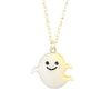 Cute White Ghost Necklace