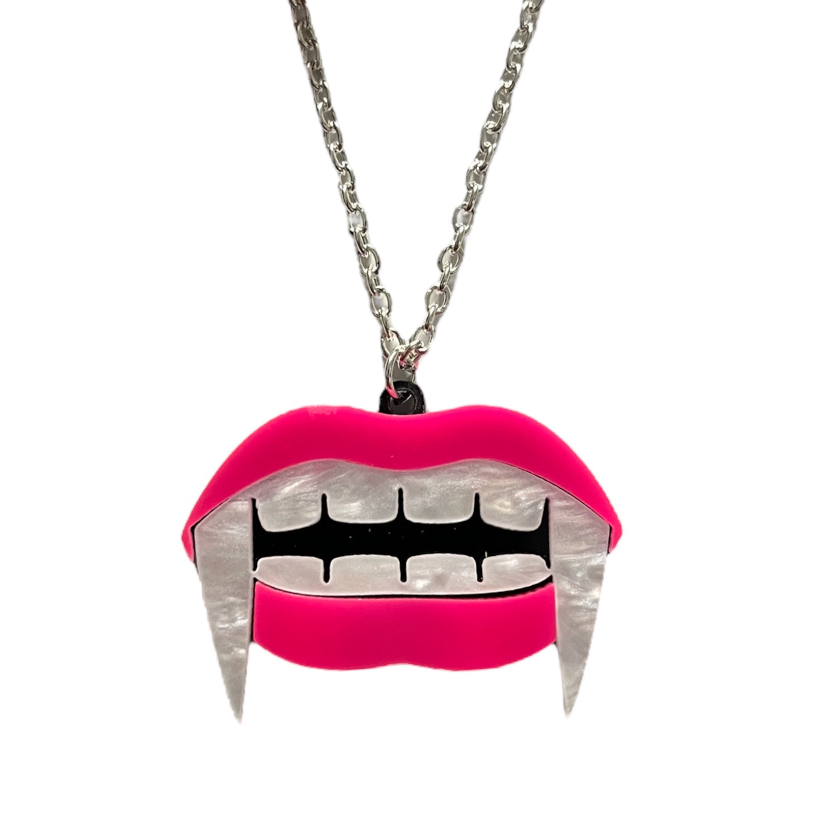 Vampire Lips Necklace