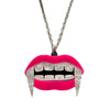 Vampire Lips Necklace