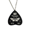 Black Ouija Planchette Necklace