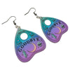 Pastel Ouija Planchette Earrings