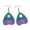 Pastel Ouija Planchette Earrings