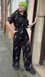 Lightning Bolt Jumpsuit by Run and Fly