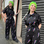Lightning Bolt Jumpsuit by Run and Fly
