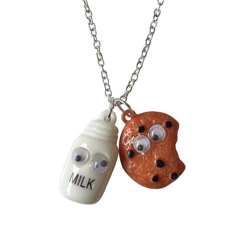 Milk and Cookies Necklace