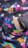 Pride Moths Print Dungaree Pinafore Dress by Run and Fly