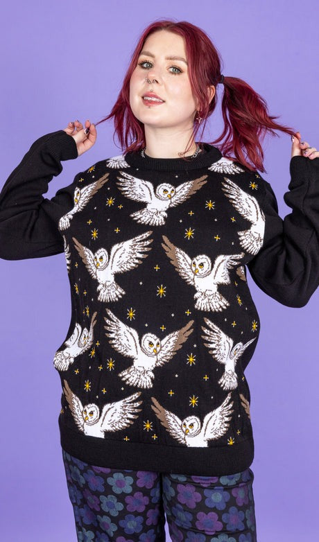 What A Hoot Owl Jumper by Run and Fly