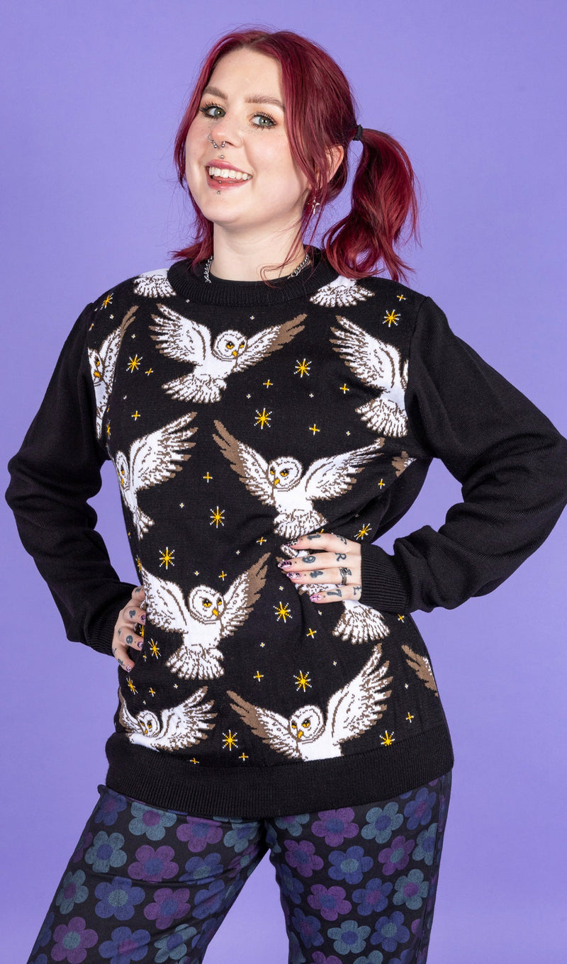 What A Hoot Owl Jumper by Run and Fly