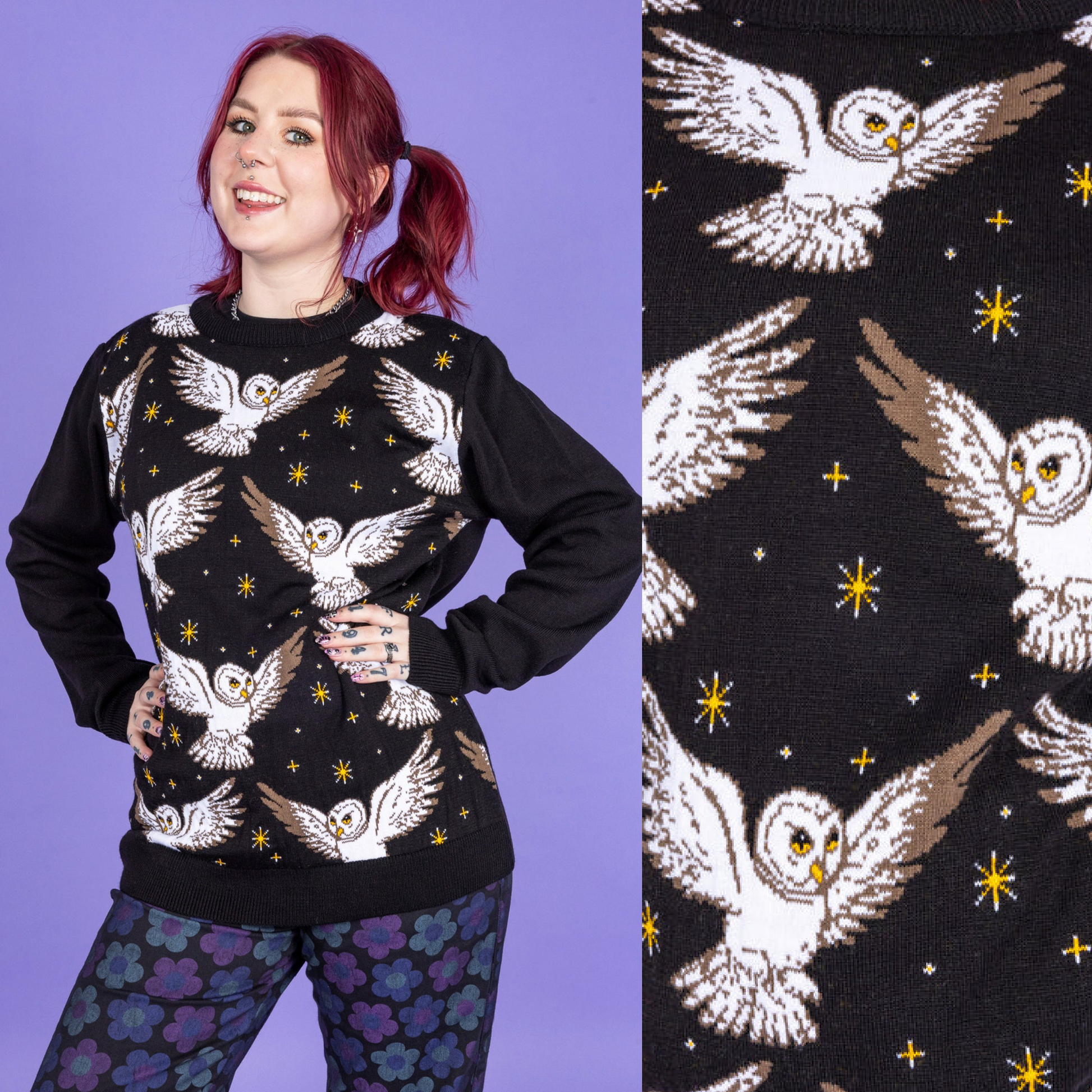 What A Hoot Owl Jumper by Run and Fly