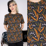 Poison Plants Print T Shirt by Run and Fly
