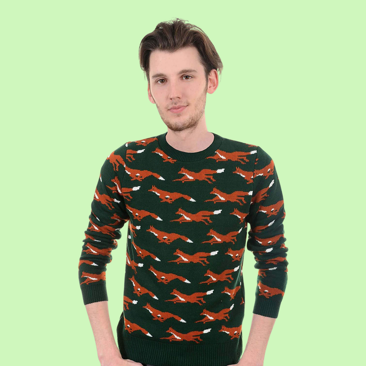 Running Fox Jumper by Run and Fly