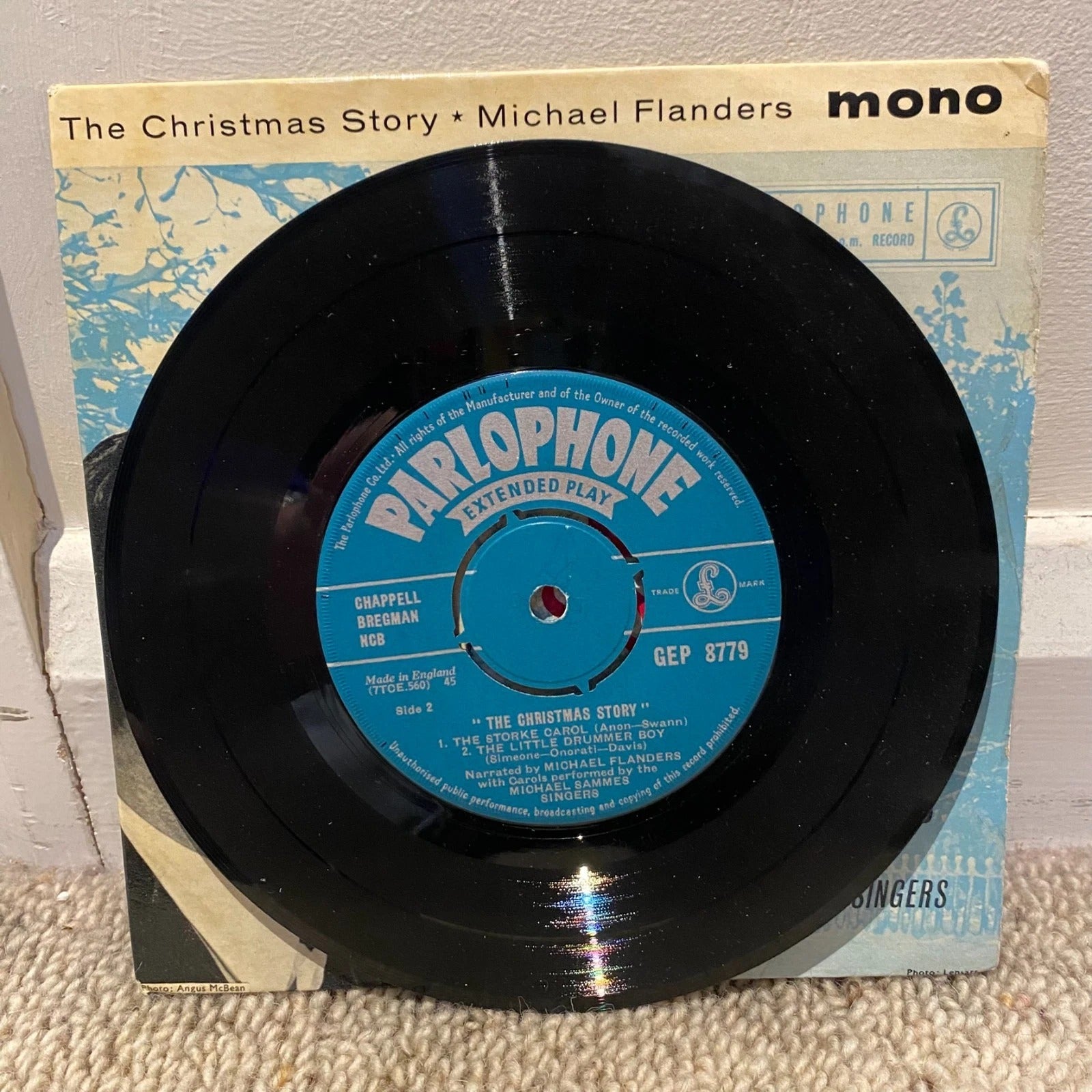 Michael Flanders - The Christmas Story Vinyl 7" Single