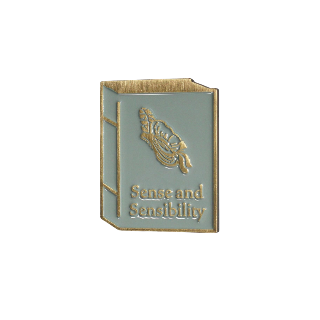 Jane Austen Sense and Sensibility Book Enamel Pin Badge