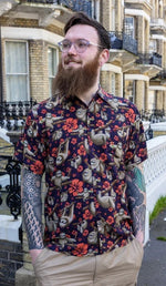 Island Time Sloth Print Shirt by Run and Fly