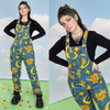 Sun and Moon Stretch Twill Cotton Dungarees by Run and Fly