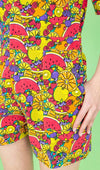 Tutti Frutti Print Playsuit by Run and Fly