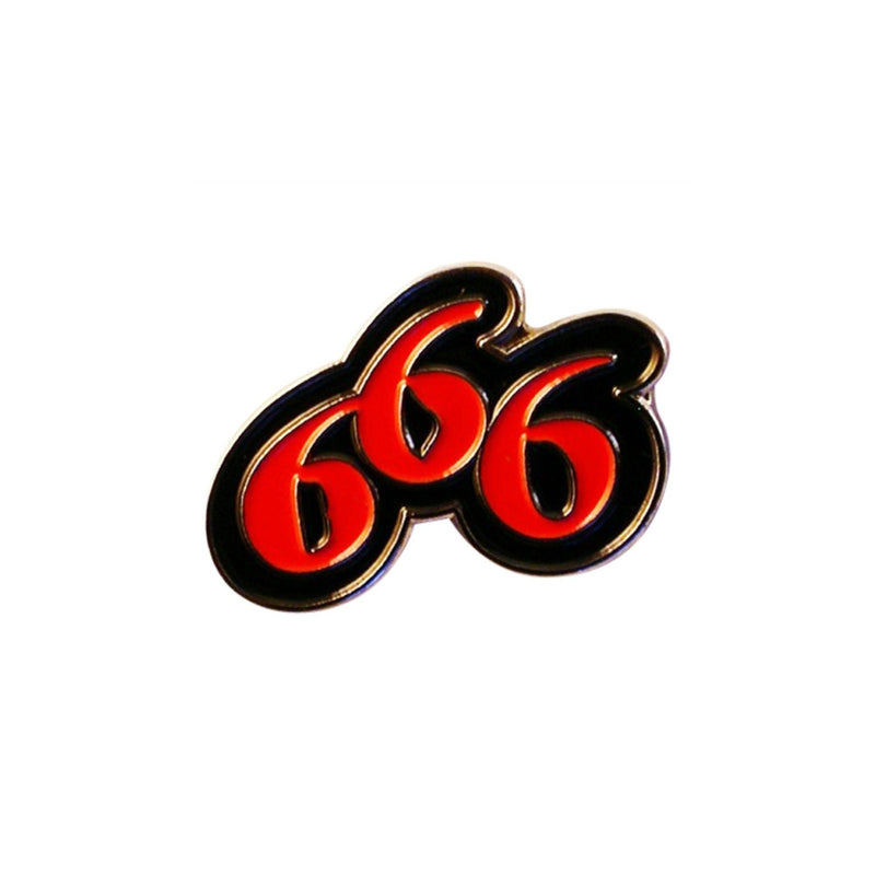 666 Lapel Pin Badge - Minimum Mouse