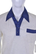 70s Dagger Collar Polo Shirt S - Minimum Mouse