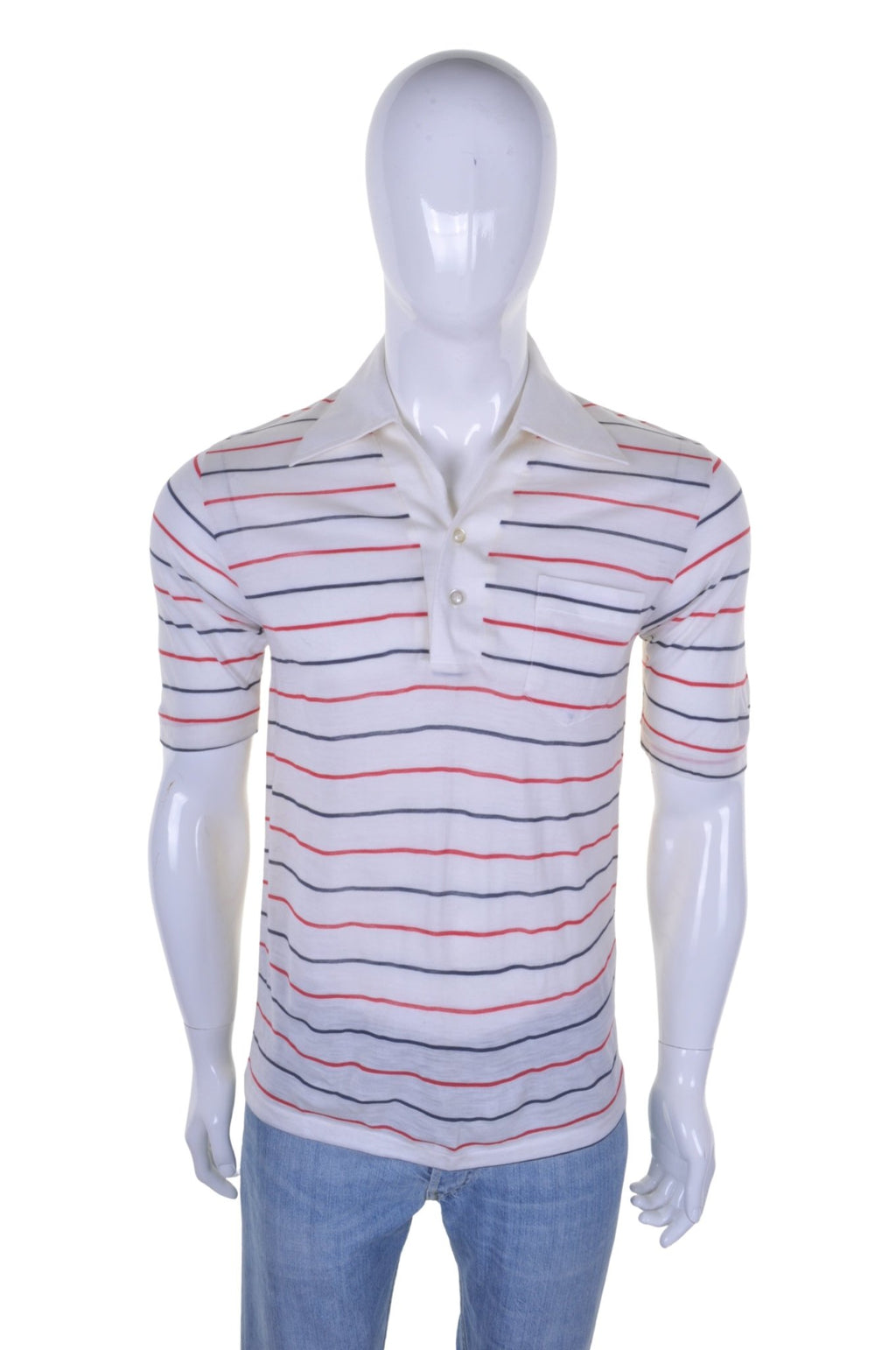 70s Dagger Collar Polo Shirt S - Minimum Mouse