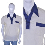 70s Dagger Collar Polo Shirt S - Minimum Mouse