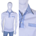 70s Dagger Collar Polo Shirt S - Minimum Mouse