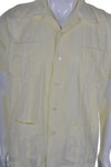 70s Guayabera Hawaiian Shirt S - Minimum Mouse