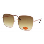 70s Style Big Metal Square Sunglasses - Minimum Mouse