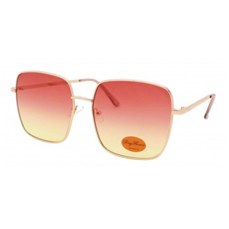 70s Style Big Metal Square Sunglasses - Minimum Mouse