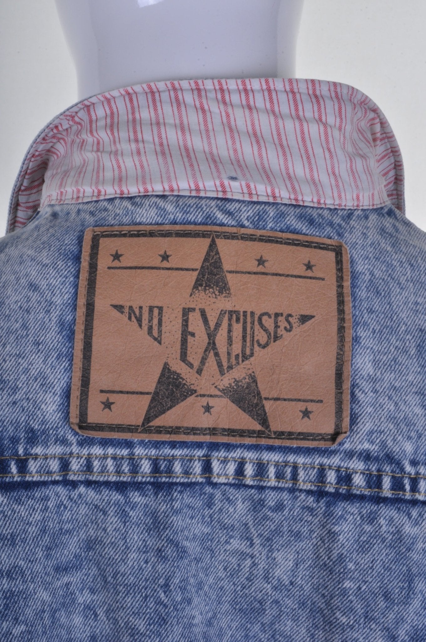 90s Acid Wash Denim Jacket M - Minimum Mouse