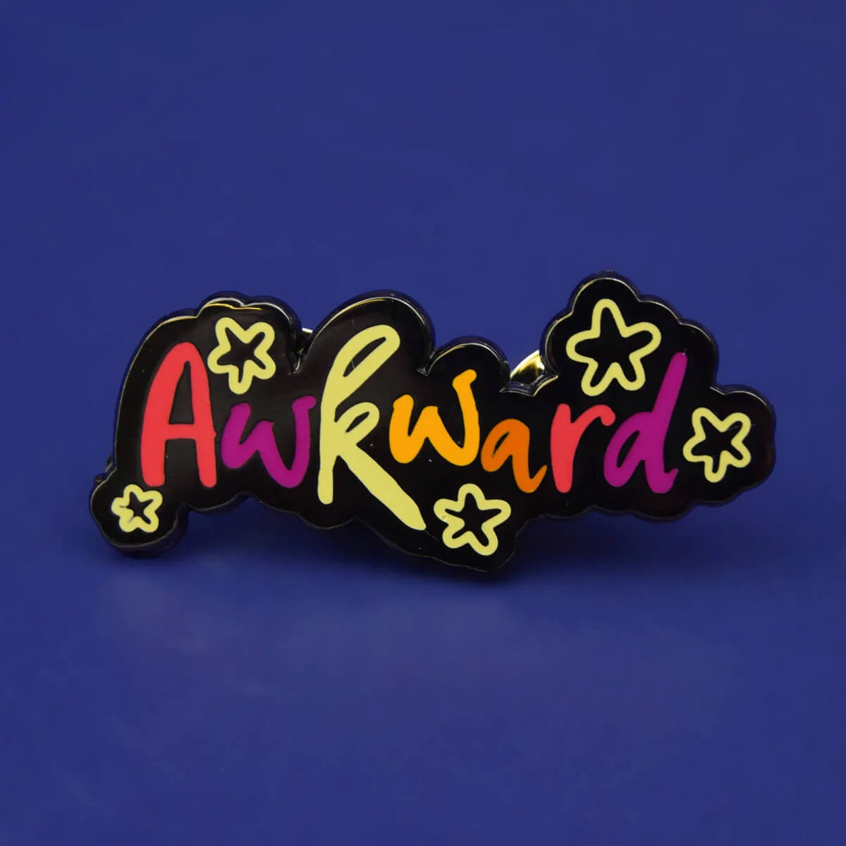Awkward Enamel Lapel Pin Badge