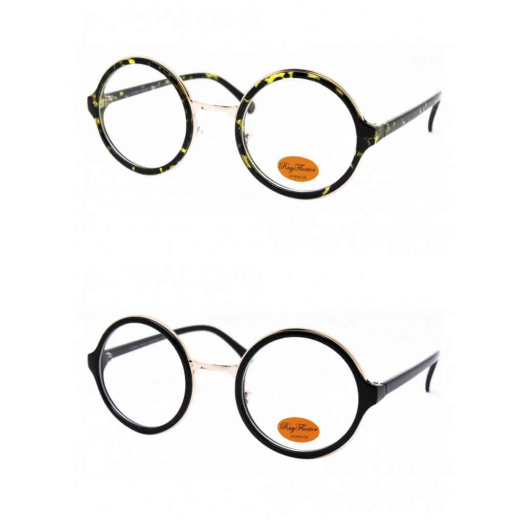 WALLY Clear Lens Round Glasses