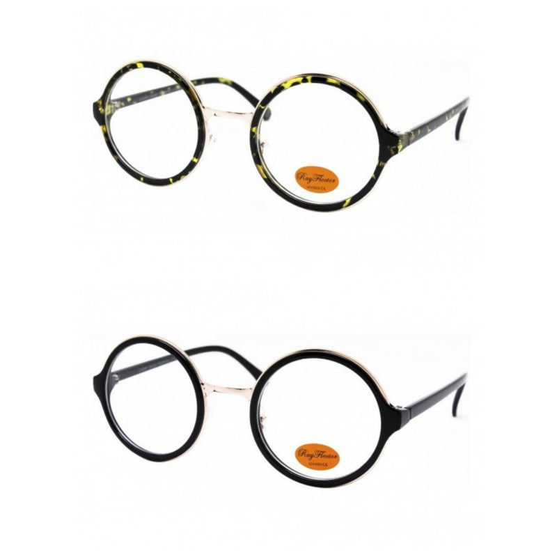 WALLY Clear Lens Round Glasses