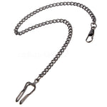 Black Roman Numerals Quartz Pocket Watch