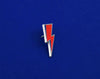 David Bowie Ziggy Stardust Lightning Bolt Lapel Pin Badge