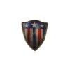 Captain America Shield Pin Badges