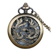 Chinese Dragons Quartz Pocket Watch